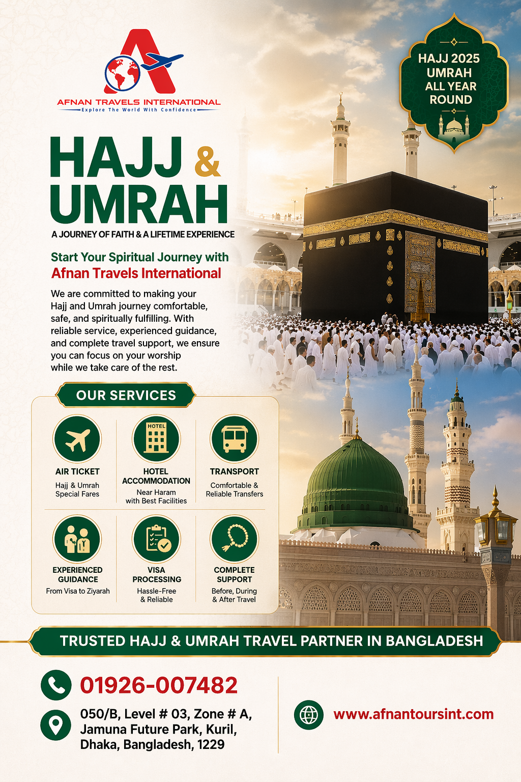 Afnan Hajj and Umrah