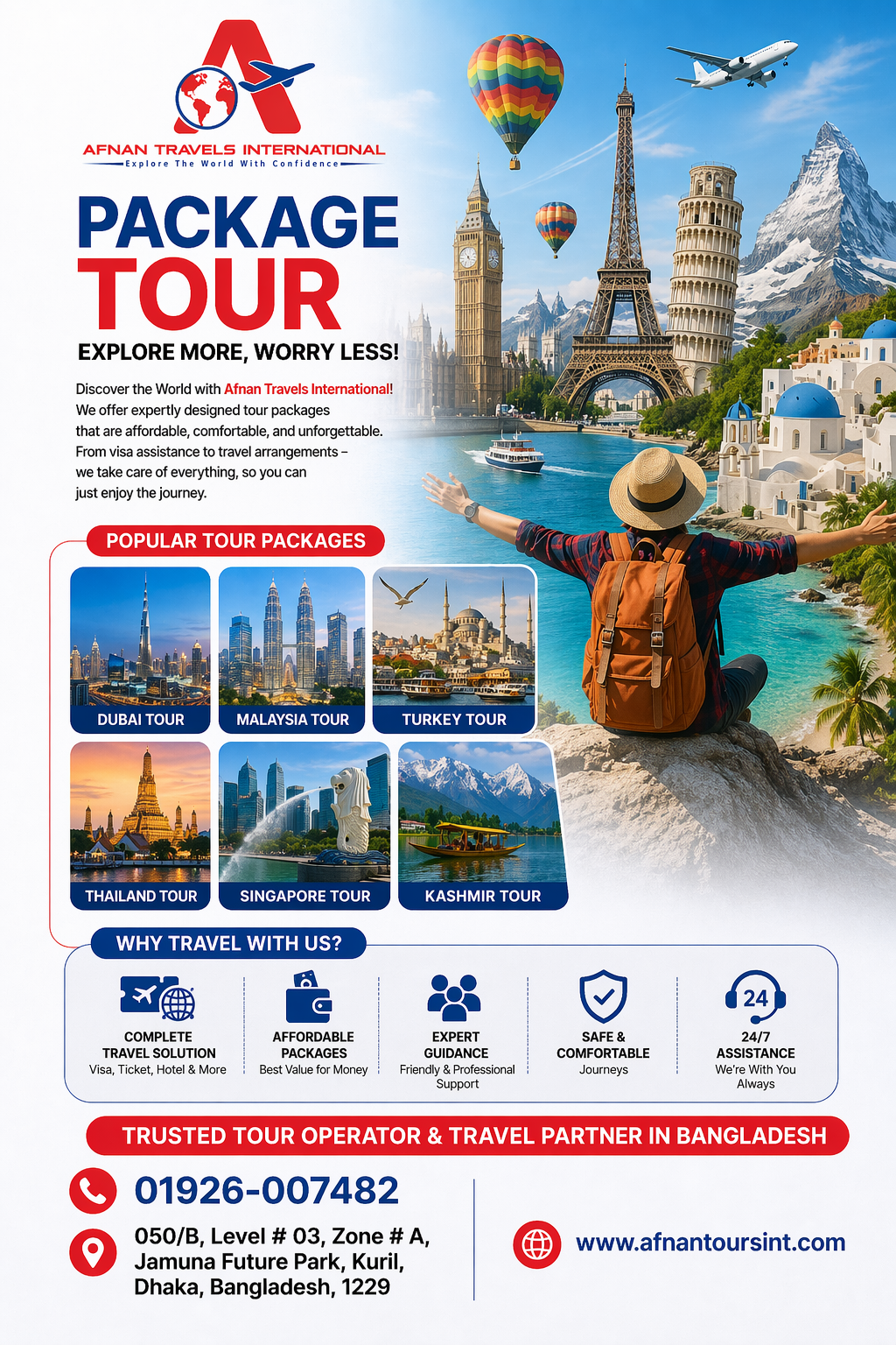 Afnan Package tour
